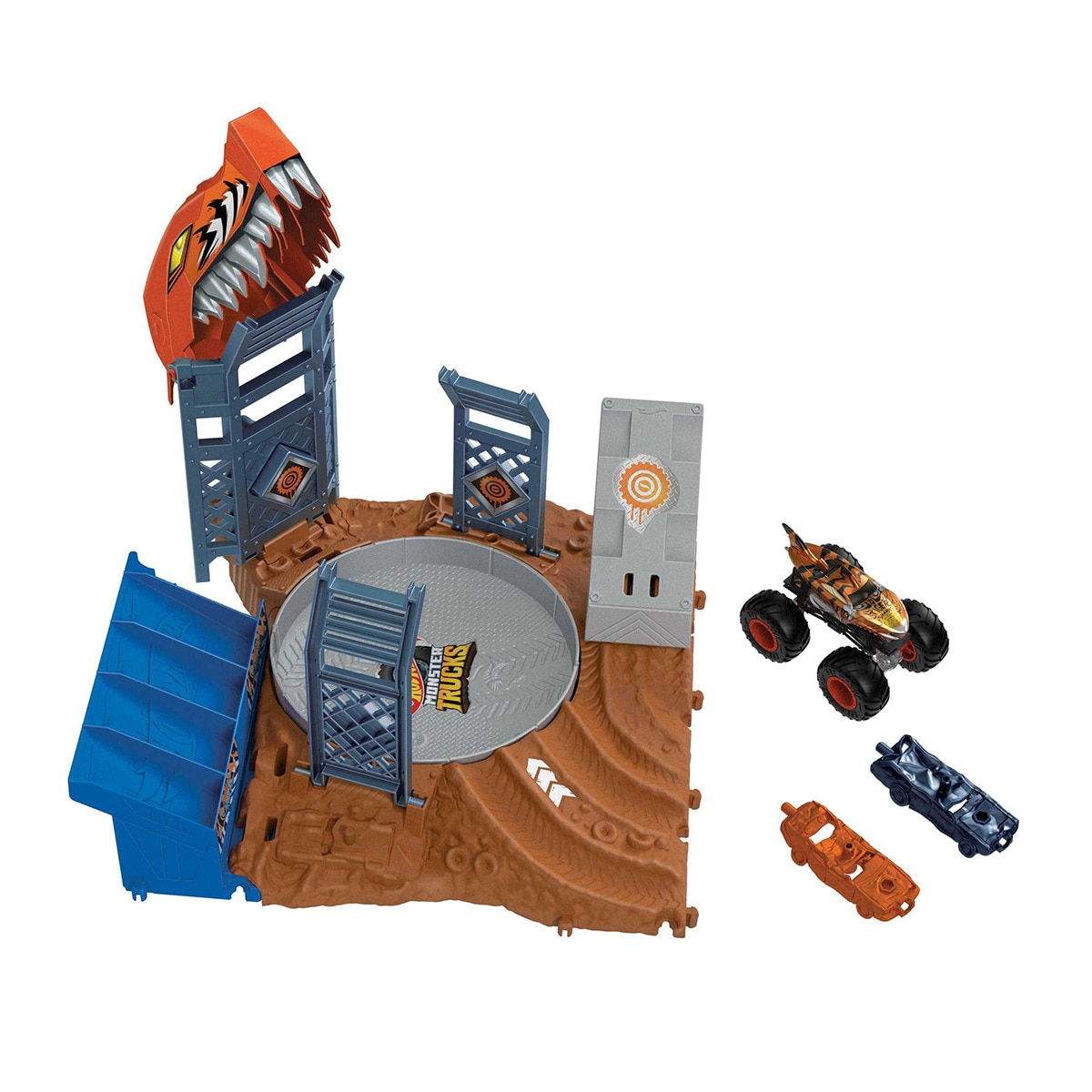 Hot Wheels - Pista Arena World Para Coches De  Monster Truck