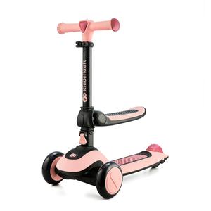 Kinderkraft - Patinete Tri-scooter Halley Rosa