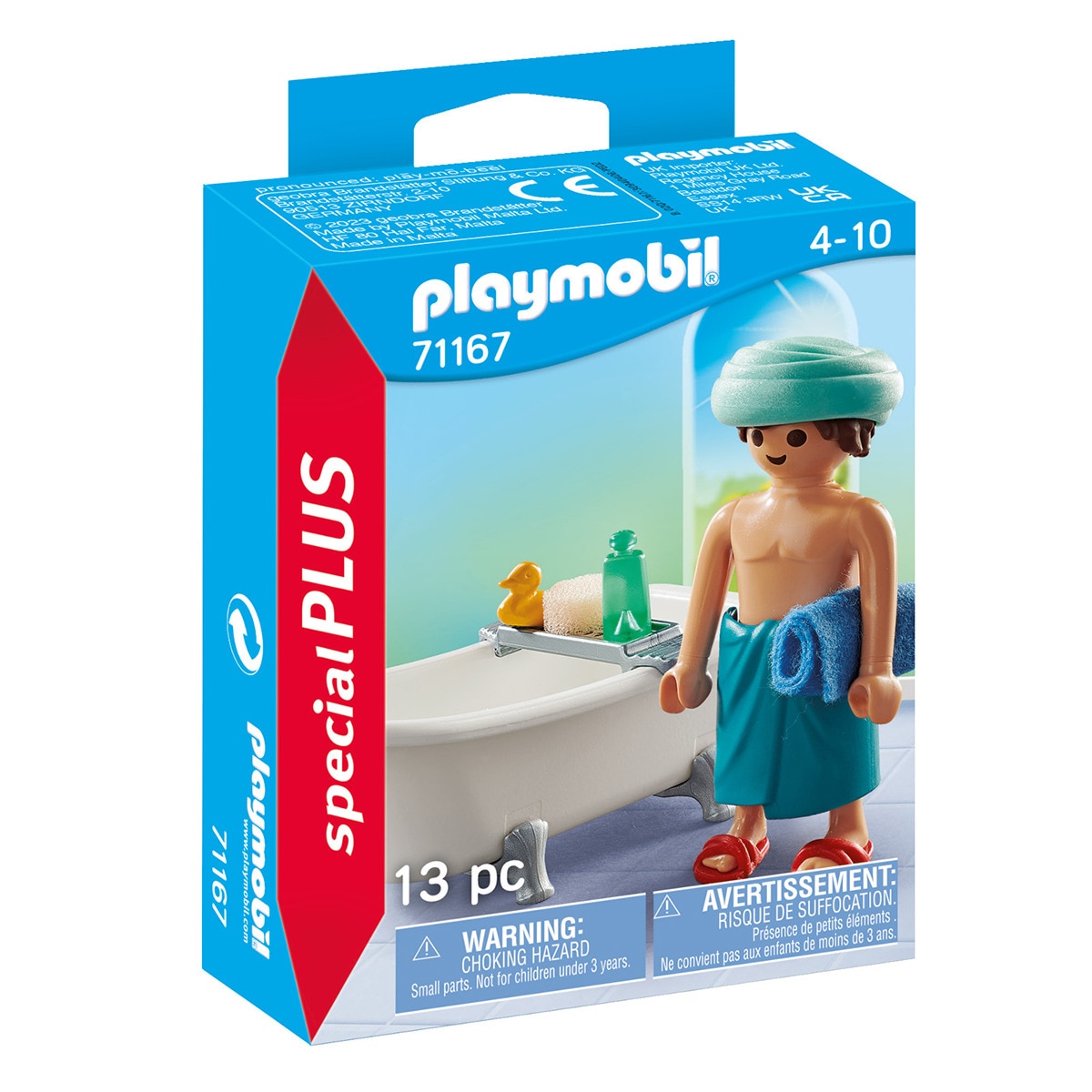 Playmobil - Hombre En La Bañera Special Plus