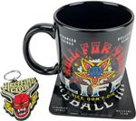 Set Stranger Things Hellfire Taza + Llavero + Posavasos