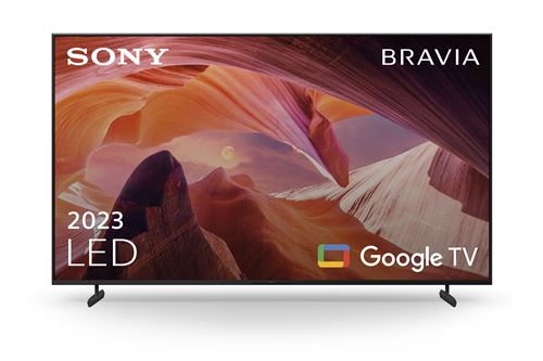 Tv led 85'' sony kd-85x80l 4k uhd hdr smart tv