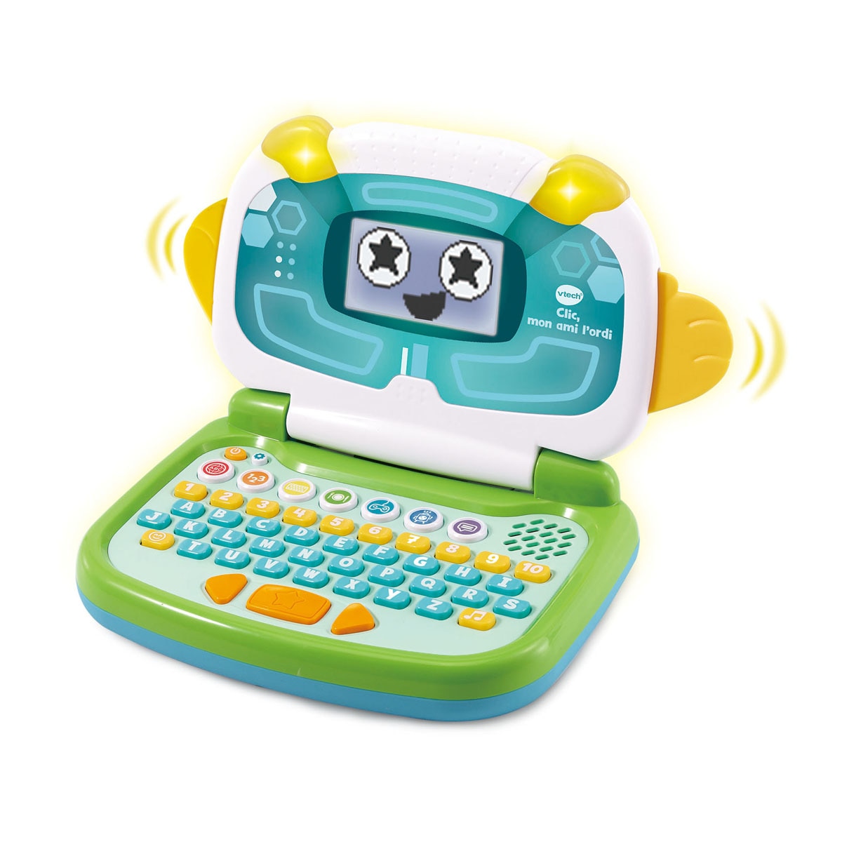 VTech - Portátil Preescolar Educativo Pequegenio Animado Ordenador Infantil