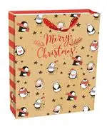 Bolsa para regalo Navidad Legami L Penguins