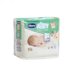 Chicco - Pañales Airy New Born Talla 1 2-5kg 27 ud