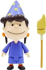 Figura Peanuts Viole Bruja con escoba 9cm