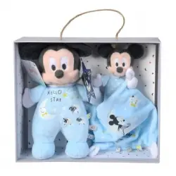 Peluche Y Muñeco De Peluche Azul Mickey Shine In The Night (caja De Regalo)