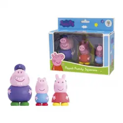 Deqube - Pack 3 Figuras de baño Peppa Pig Deqube.