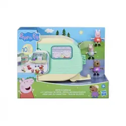 Caravana Peppa Pig ¡peppa Se Va De Viaje En Carretera! Con Muchos Accesorios (hasbro - F88635l2)