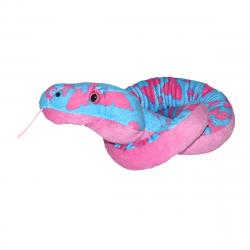 WILD REPUBLIC - Peluche 137 cm Serpiente fantasía mariposas Wild Republic.