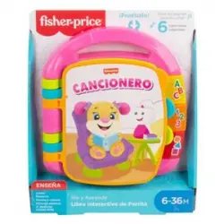 Fisher Price - Libro interactivo rosa