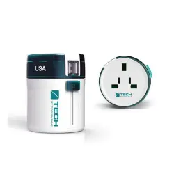 Adaptador Travel Blue Mundial USB