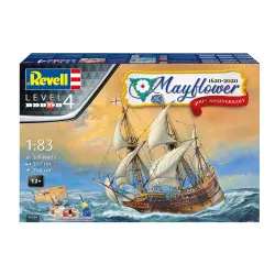 Revell - Maqueta Mayflower 400th Anniversary con accesorios básicos Revell.