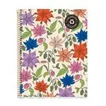 Cuaderno A4 clásico Miquelrius Eco Flowers Vintage Lily