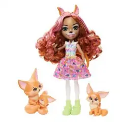 Mattel - Enchantimals - Muñeca Fiesta Encantada con Accesorios ㅤ