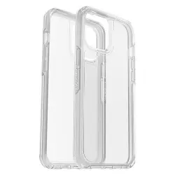 Funda Otterbox Symmetry Transparente + Protector de pantalla Alpha Glass para iPhone 12 Pro Max