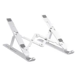 Soporte de aluminio plegable T'nB iClick para portátil 17''