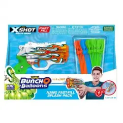 X-Shot - Pistola Nano y 3 pack globos Bunch O Balloons