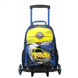 Totto - Mochila escolar con ruedas grande Velocity