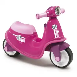 Correpasillos scooter rosa