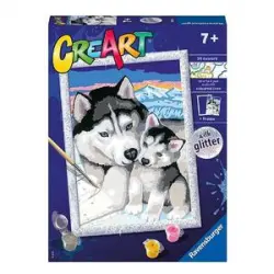 Ravensburger - Huskies siberianos CreArt