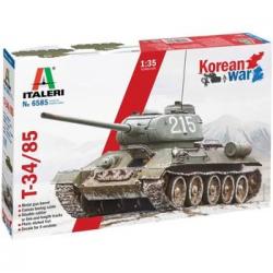 Italeri 6585 - Maqueta Tanque T-34/85. Korean War. Escala 1/35