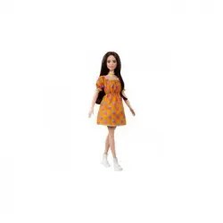 Vestido Naranja Barbie Fashionista