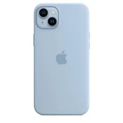 Funda de silicona con MagSafe Apple Azul celeste para iPhone 14 Plus