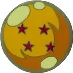 Pin Abystyle Dragon Ball Bola de 4 estrellas
