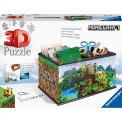 Puzzle 3D Storage Box Minecraft