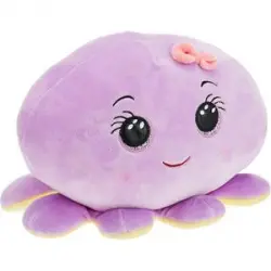 Pulpo de peluche suave Octavia - Cojín de 20 cm ㅤ