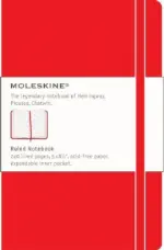 Cuaderno Moleskines Classic Pautado L Rojo