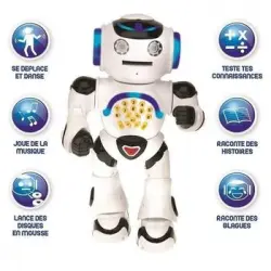Lexibook Powerman - Robot Educativo Interactivo Para Jugar Y Aprender, Bailar, Reproducir