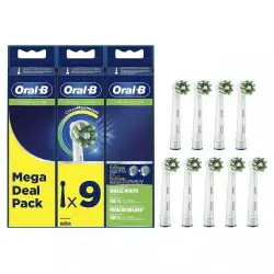 Pack 9 cabezales de repuesto Oral-B Cross Action