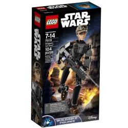 Star Wars Sargenta Jyn Erso para construir 75119