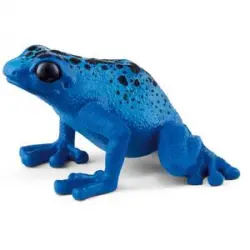 Schleich - Figura de juguete rana flecha azul vida salvaje ㅤ