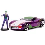 Figura Metals DC Joker y Corvette Stingray