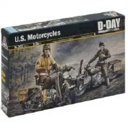 Italeri 322 - Maqueta Motocicletas Militares Americanas. Escala 1:35