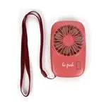 Miniventilador recargable Rosa