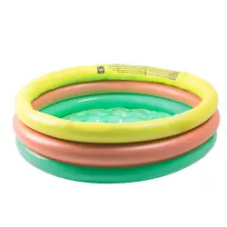 Piscina hinchable para niños con 3 anillos – Hello Summer