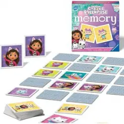 Ravensburger - Gabbys Dollhouse - Mini juego educativo de memoria Gabby's Dollhouse ㅤ