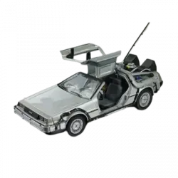 Welly 22443 - Coche Regreso Al Futuro I. Delorean. Diecast. Escala 1/24