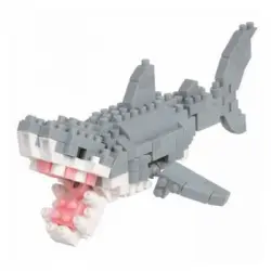 Nanoblock Gran Tiburón Blanco 190uds