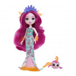 Enchantimals - Muñeca Sirena Con Pez Mascota De  Royal