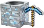 Taza 3D Minecraft Bloque y pico 350ml