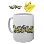 Taza Pokémon Logo & Pikachu