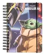 Cuaderno Erik Tapa Forrada A5 Star Wars - The Mandalorian 2