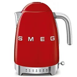 Hervidor SMEG Años 50 KLF04R Rojo