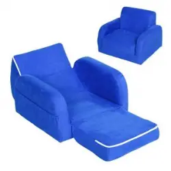 Homcom - Sillón cama infantil 2 en 1