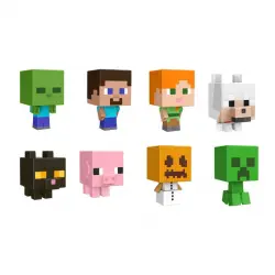 Minecraft - Figura cabezón Minecraft Minis Mattel.