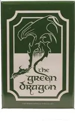 Imán El Señor de los Anillos El Dragón Verde
